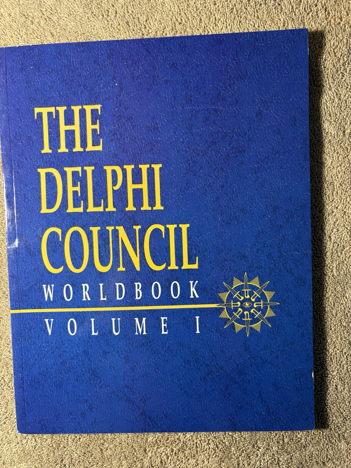 Delphi Council The Worldbook Volume I Roleplaying Game Sourcebook RPG Supplement