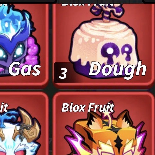Blox Fruit In-Game Item- (only) 3 dough