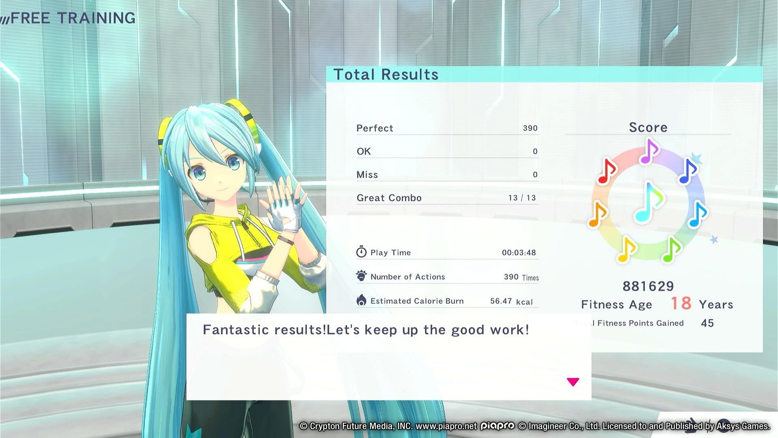 Fitness Boxing Feat. Hatsune Miku - Nintendo Switch