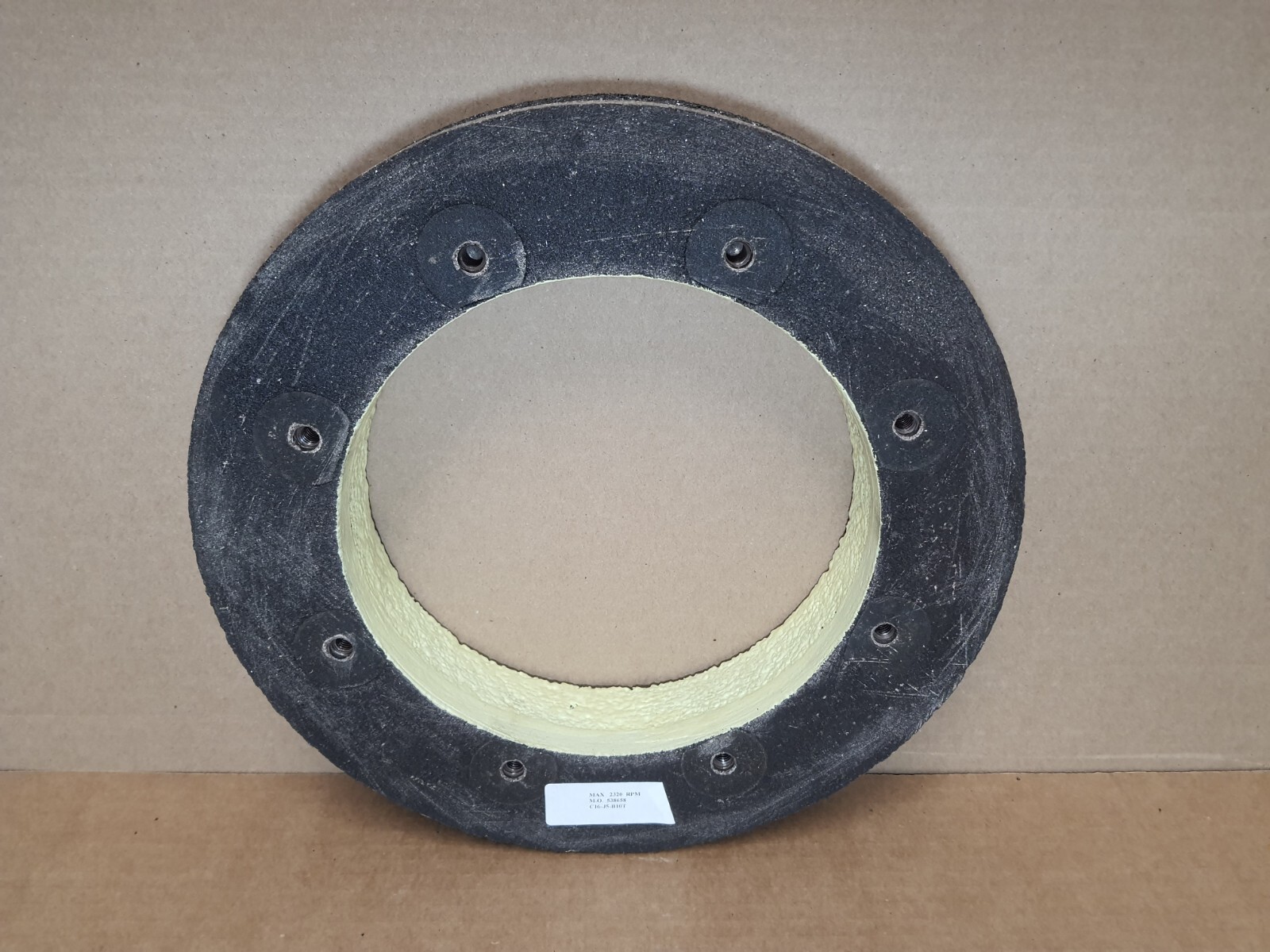 14" Nut Inserted Surfacing Stone for Early Style 950 Peterson Surface Grinders