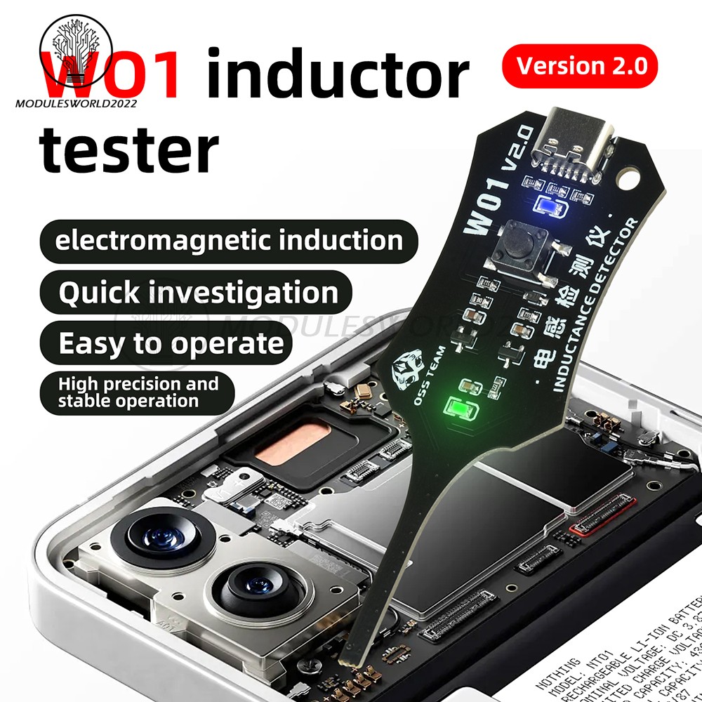 Inductance Detector PC Repair Electromagnetic Induction Quick Fault Check Type C