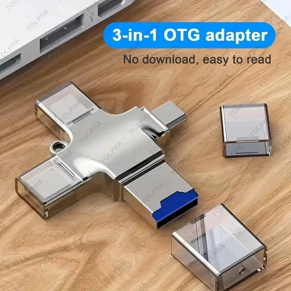 USB 3.0 Flash Drive 128GB Type C Memory Photo Stick for iPhone Android iPad lot
