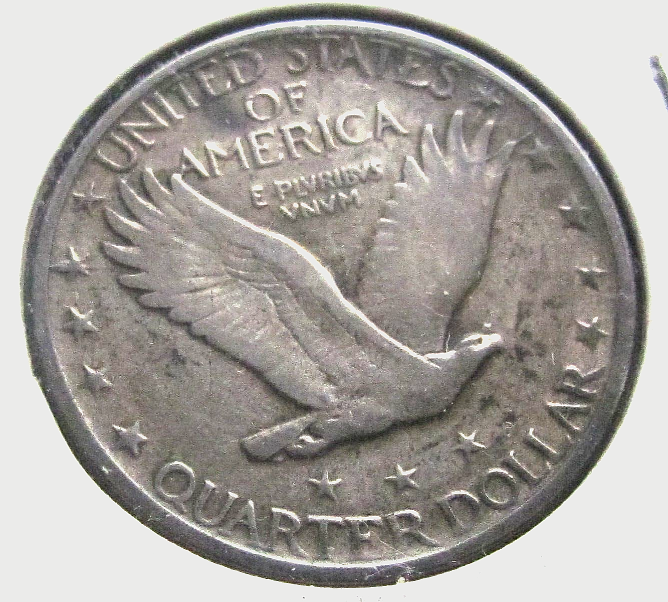 1919 D STANDING LIBERTY QUARTER, ORIGINAL, NICE