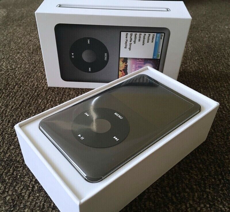 NEW Apple iPod Classic 7th generation 256/512/1TB/2TB -(Gray) Sealed Box🎁