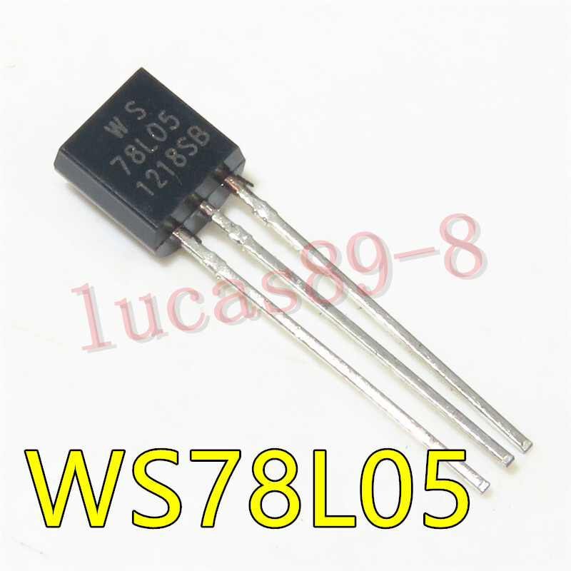 1000PCS WS78L05 78L05 WS TO-92 IC REG LDO 5V .1A NEW GOOD QUALITY