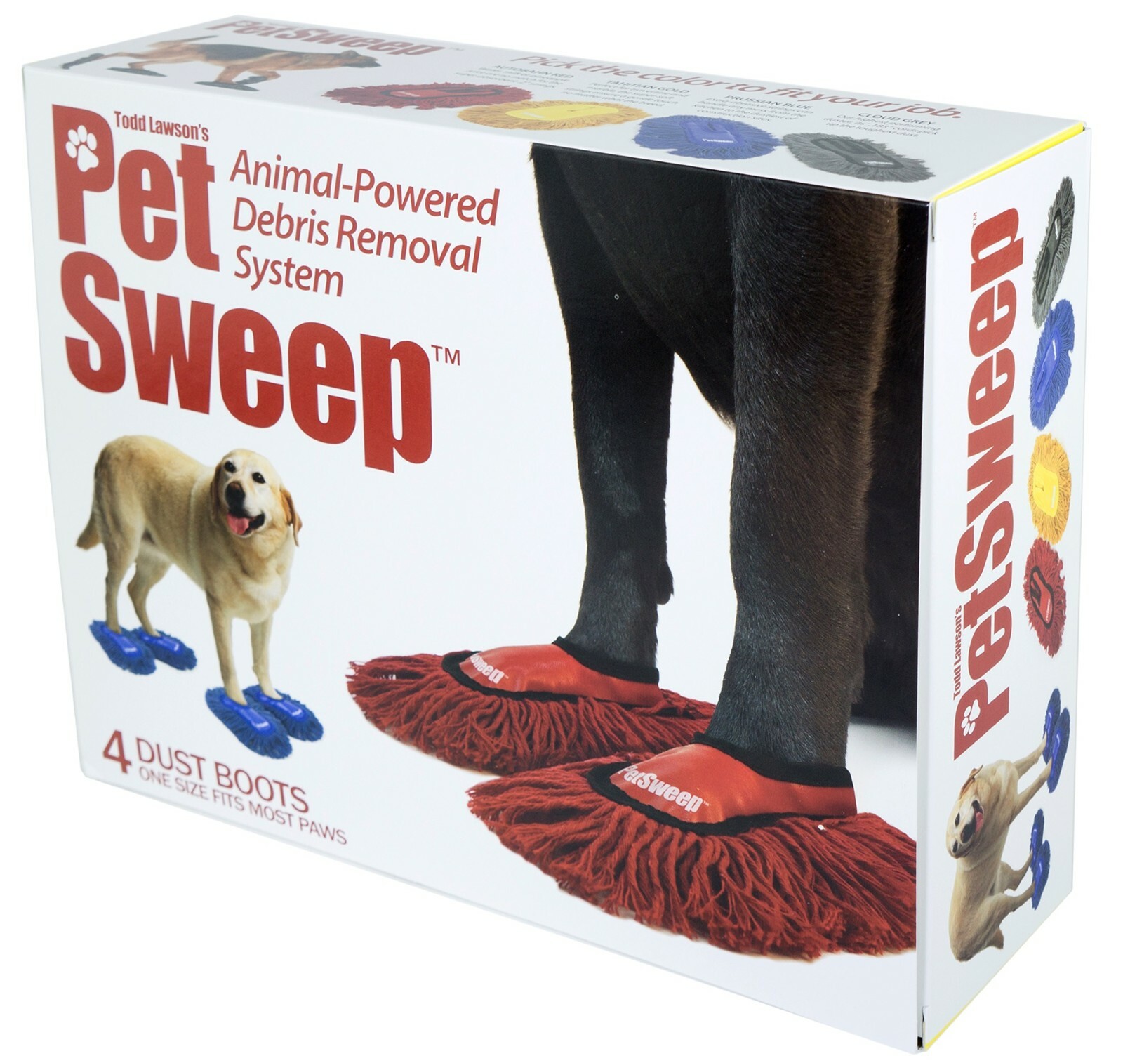 Prank Small 8x6x2 PET SWEEP fake Gag Funny PARODY Joke Gift Box dog cat birthday