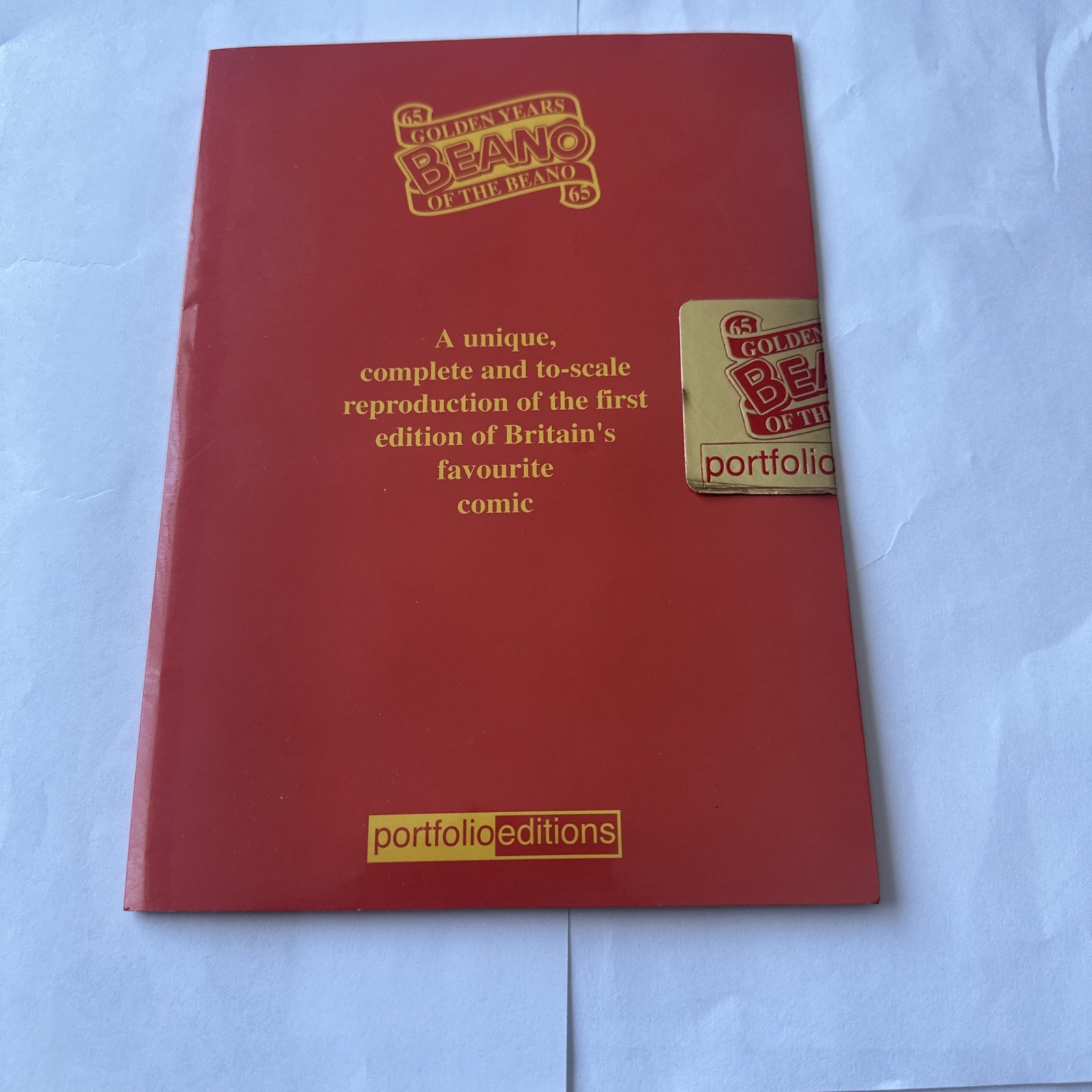 beano golden years portfolio ectition 2003
