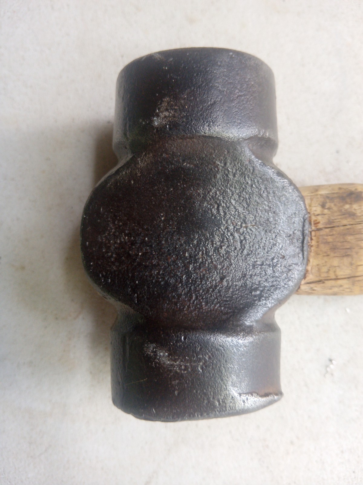 Vintage Blacksmith Hammer 2 Lb 1 Oz Forging Tool