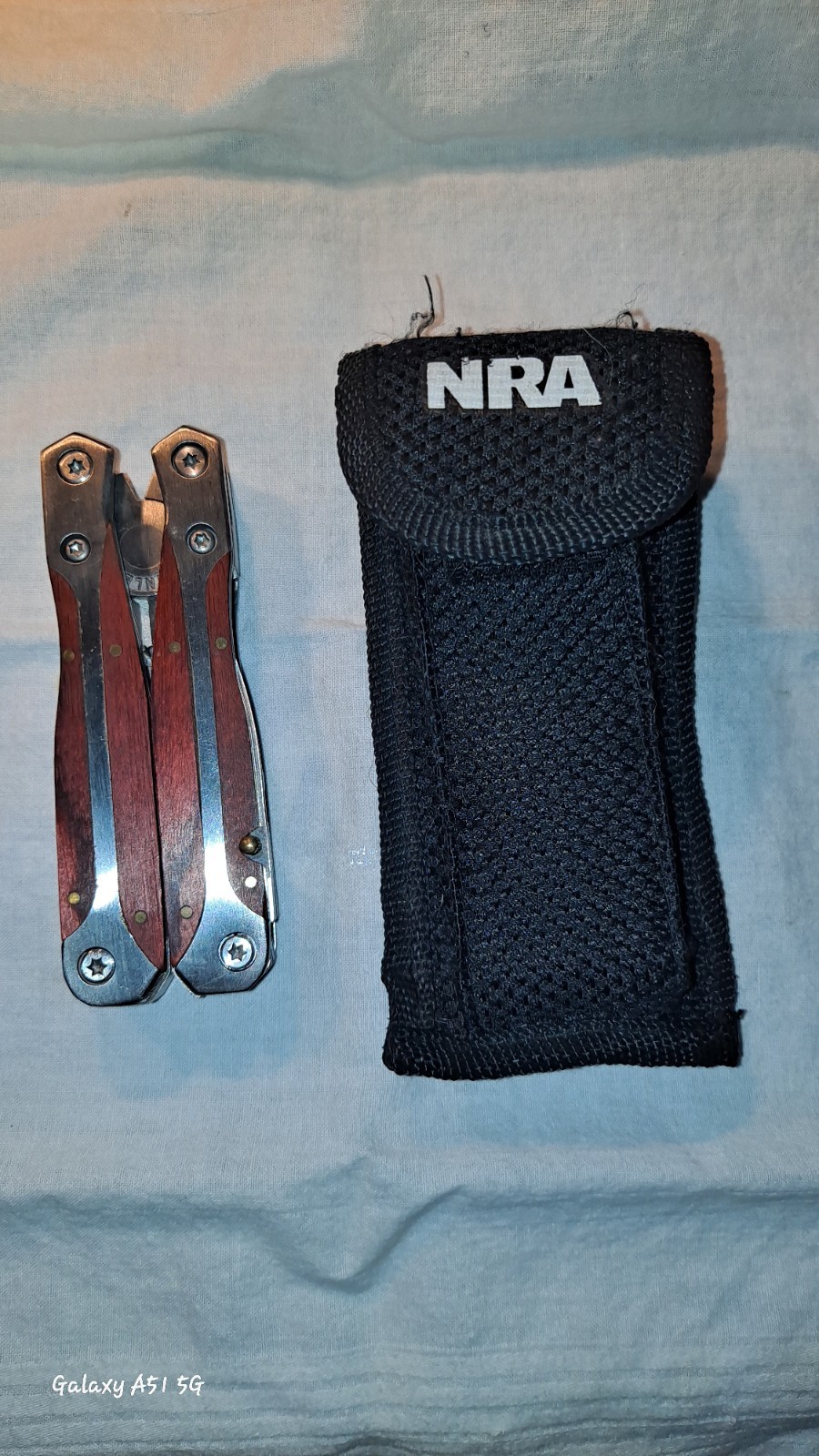 NRA Stainless Steel Multi-Tool Wood Metal Handle 13-Piece Bit Set with Pouch