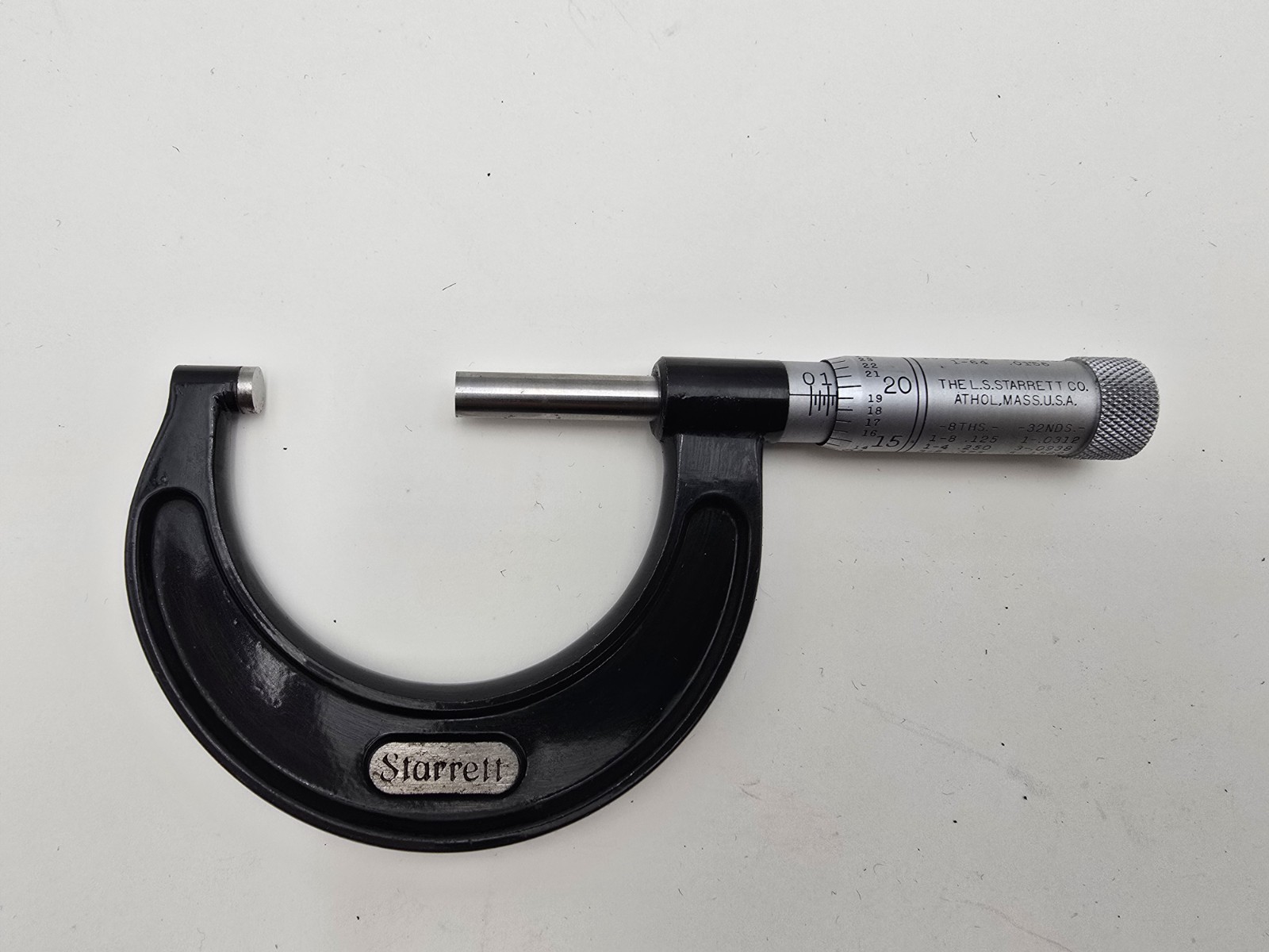 Starrett 436 Outside Micrometer 2" (.001") With Box