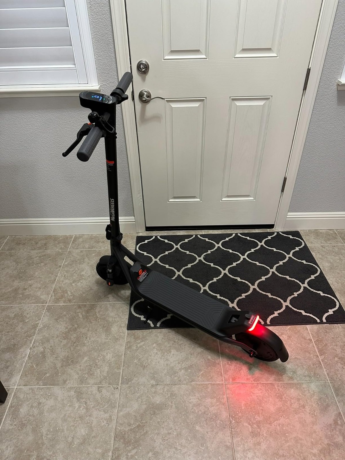 Electric Scooter Adults Teens Folding E-Scooter + APP Control & Shock Absorption