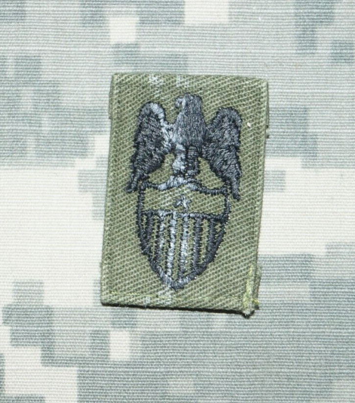 Military Patch US Army Aide to Brigadier General Officer Sew on Insignia Green