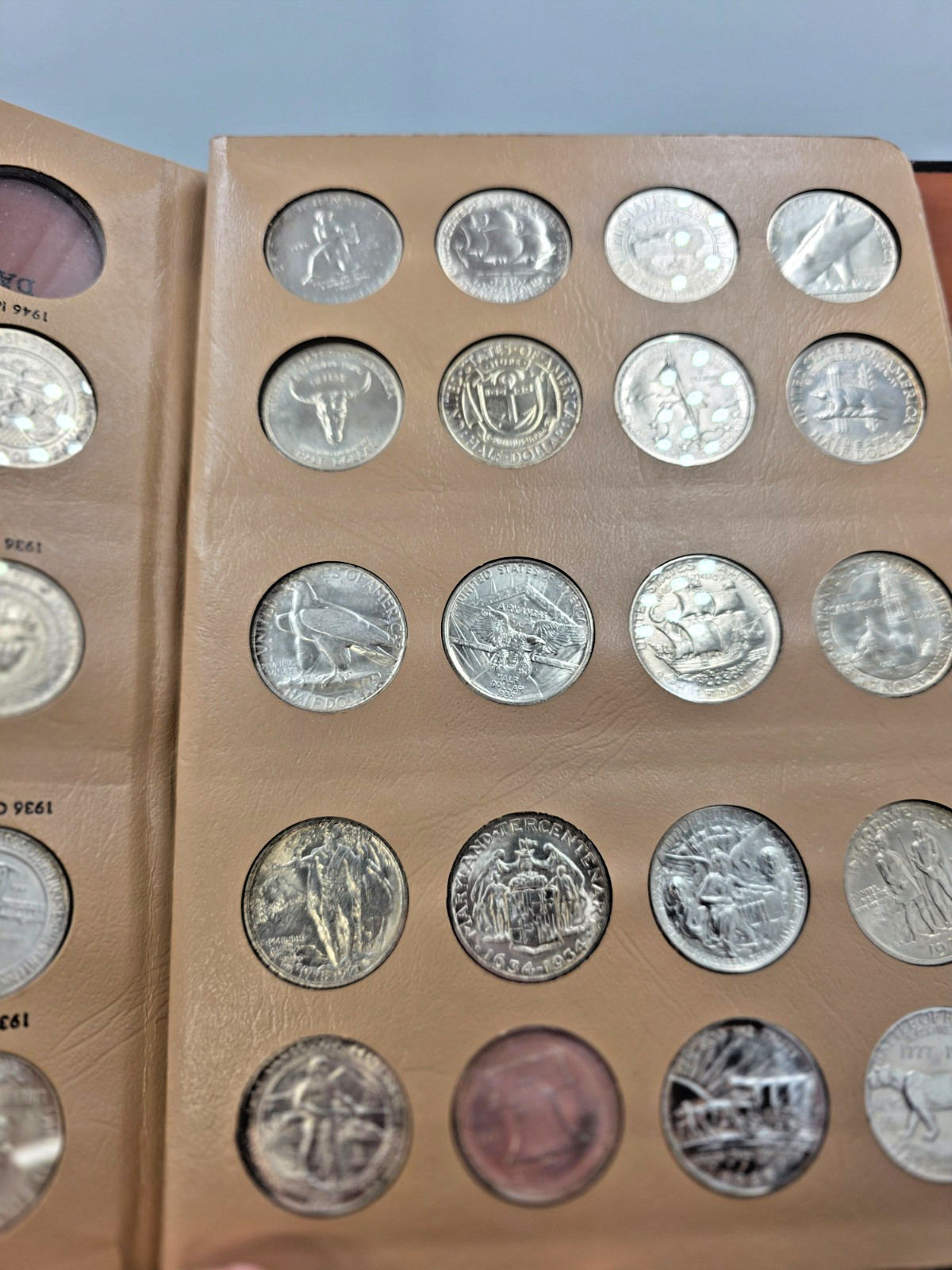 US Commemorative Silver Half $ 50c Complete Set. Including Isabella Quarter!