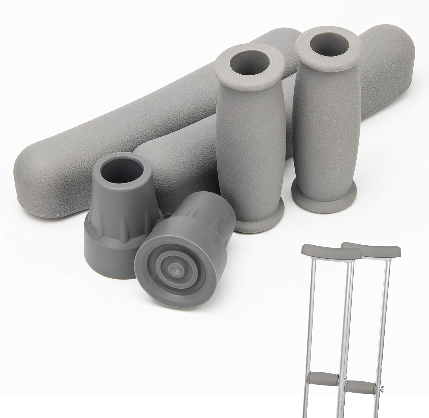 Soft & Durable Crutch Padding - Easy to Clean, Perfect for Rehab Needs