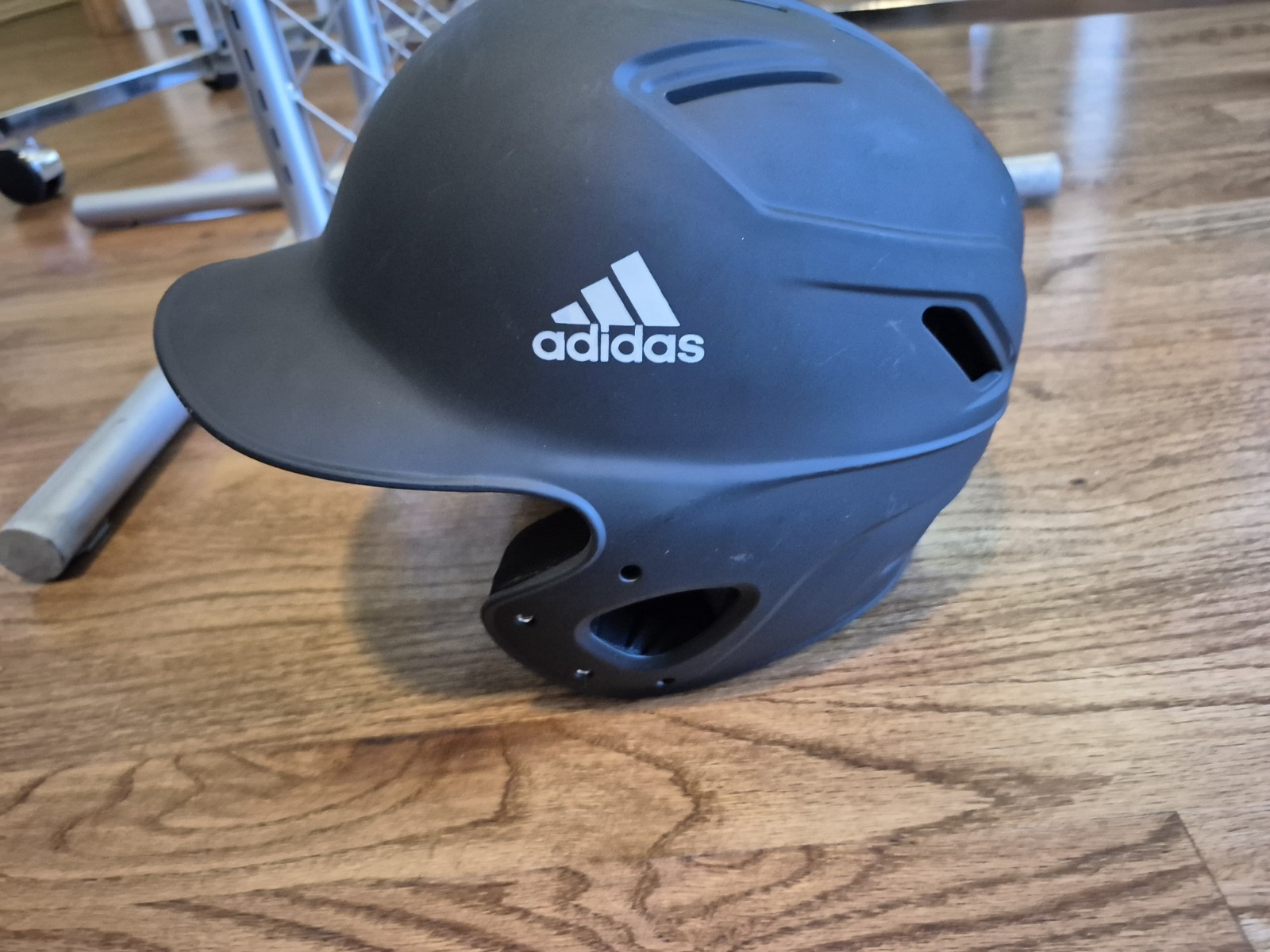 Adidas Phenom Climalite Batting Helmet Matte BLACK Size SM/MD S98296 New w/Tags