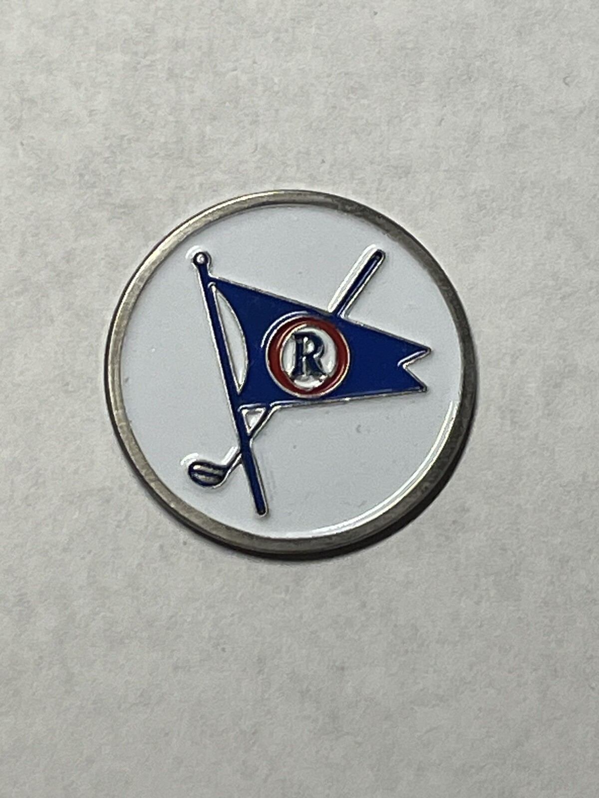 Rare Ocean Reef Club 1" Coin Style Golf Marker - Key Largo, Florida - A Beauty!