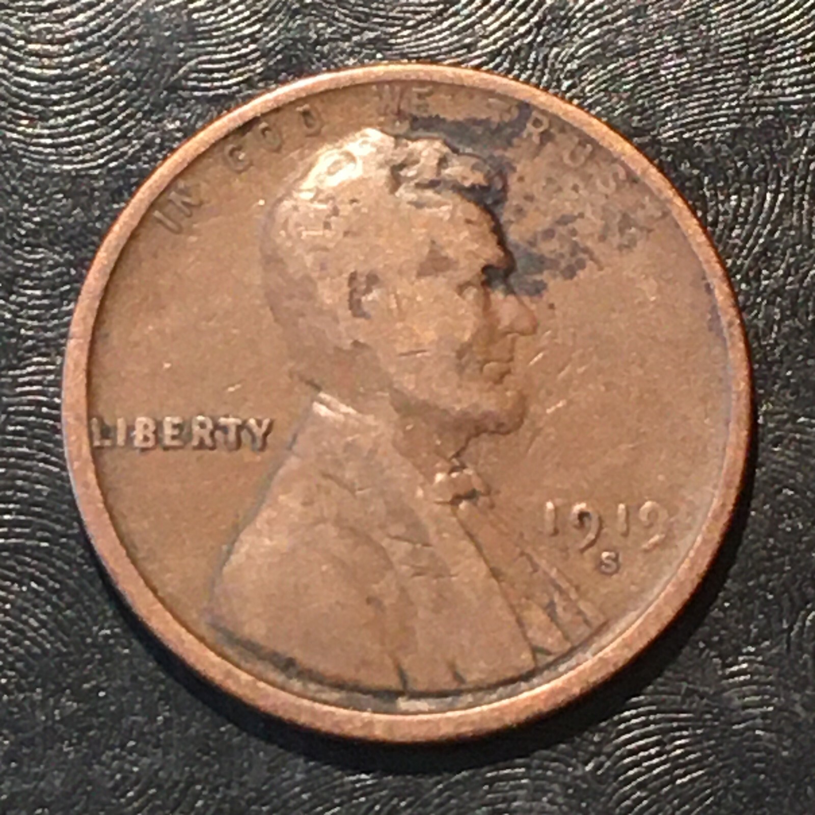 1919-S Lincoln Cent - High Quality Scans #K387