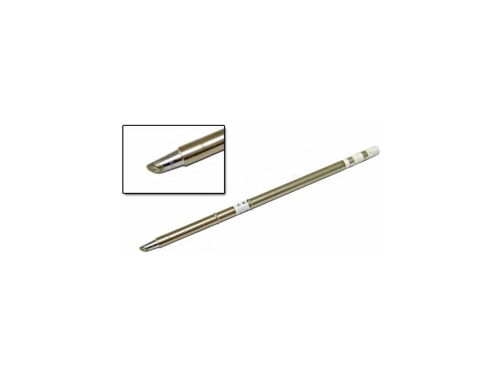 Hakko T15-BCM3 - T15 Series Soldering Tip; Bevel; 3mm/45° x 10mm (with indent)