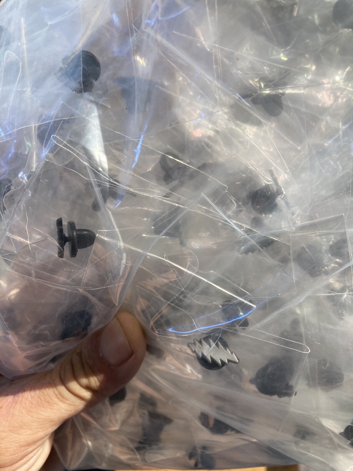 300 grateful dead 13 point bolt pins antique silver