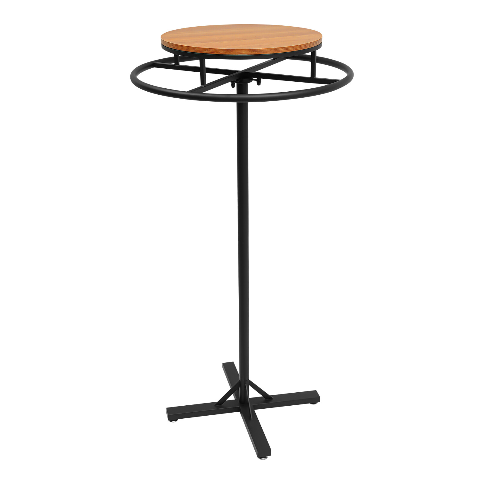 Round Clothing Rack Clothing Display Rack Floor-standing Garment Hanging Rack