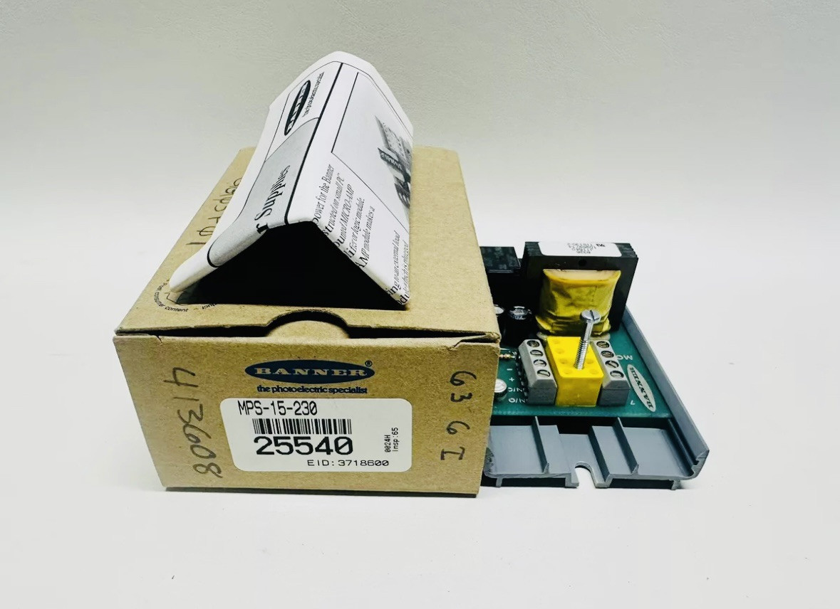 NEW Banner MPS-15-230 Power Supply