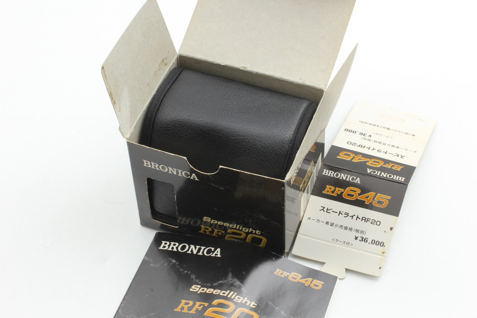 Tested [MINT w/ Box & Case] Bronica RF20 Flash for RF645 Film Camera From JAPAN