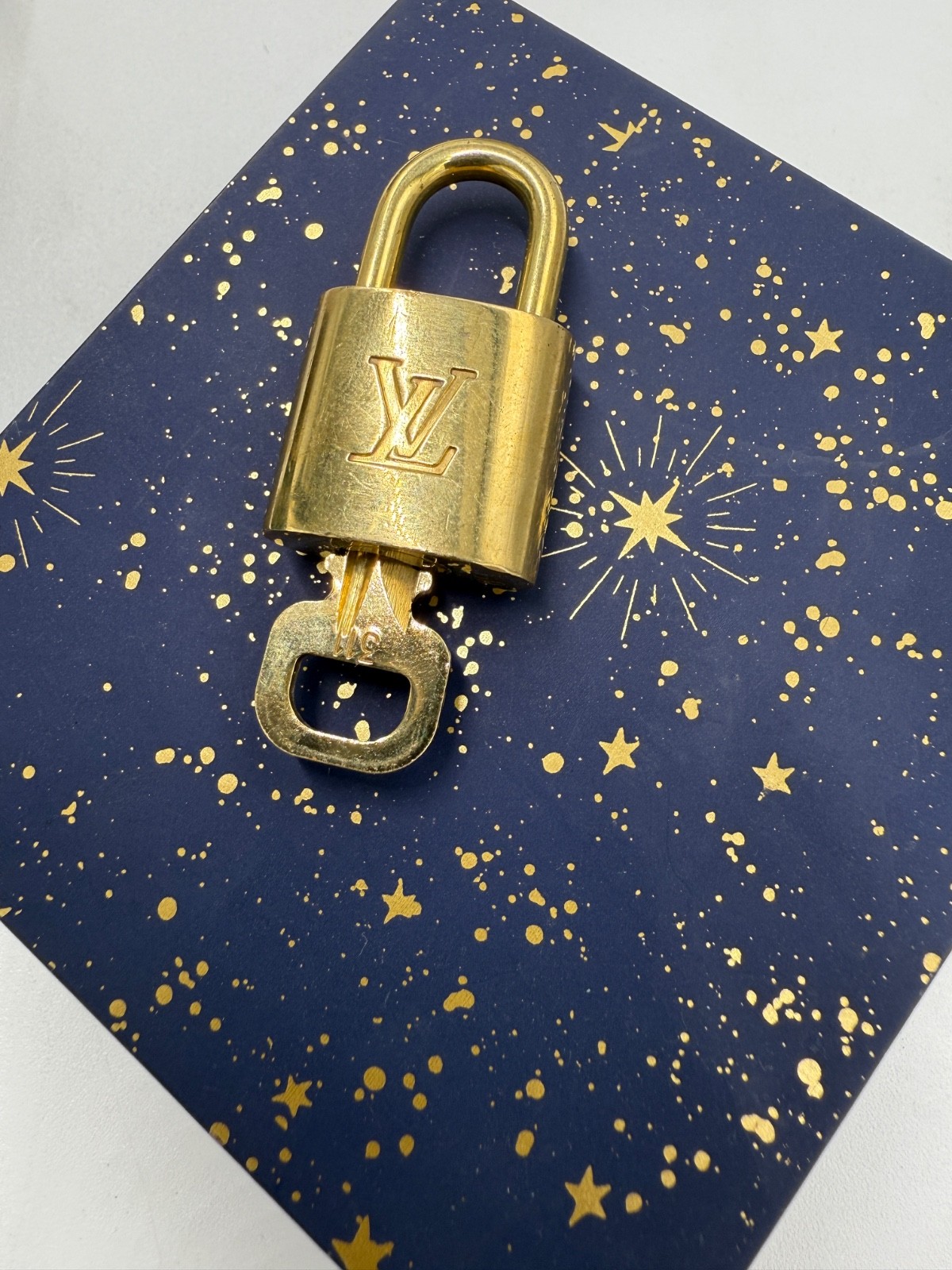 Authentic Louis Vuitton Lock and Key