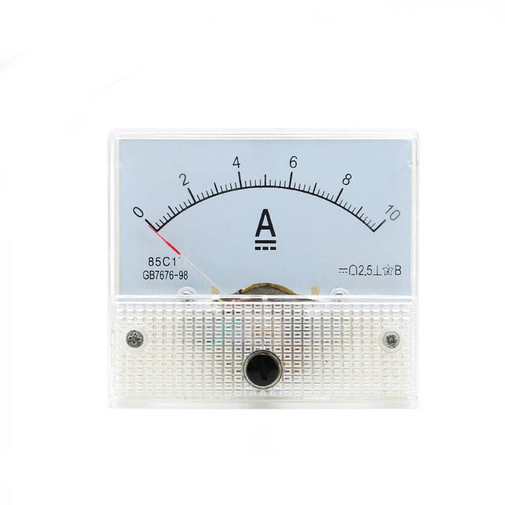 Analog Amp Panel Meter 2-30A DC Ammeter Current 10-50V DC Voltmeter Voltage 85C1