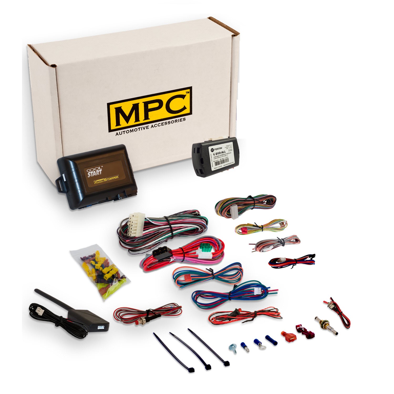 Complete Remote Start Kit With Keyless Entry For 2008-2009 Ford Focus