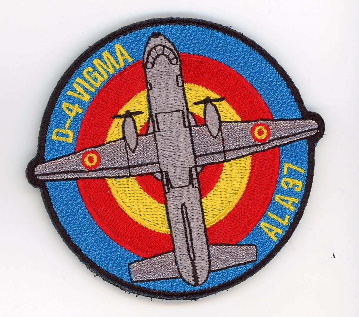 PATCH SPAIN SPAF VILLANUBLA AFB 37th WING D-4 VIGMA VEL BACK PARCHE