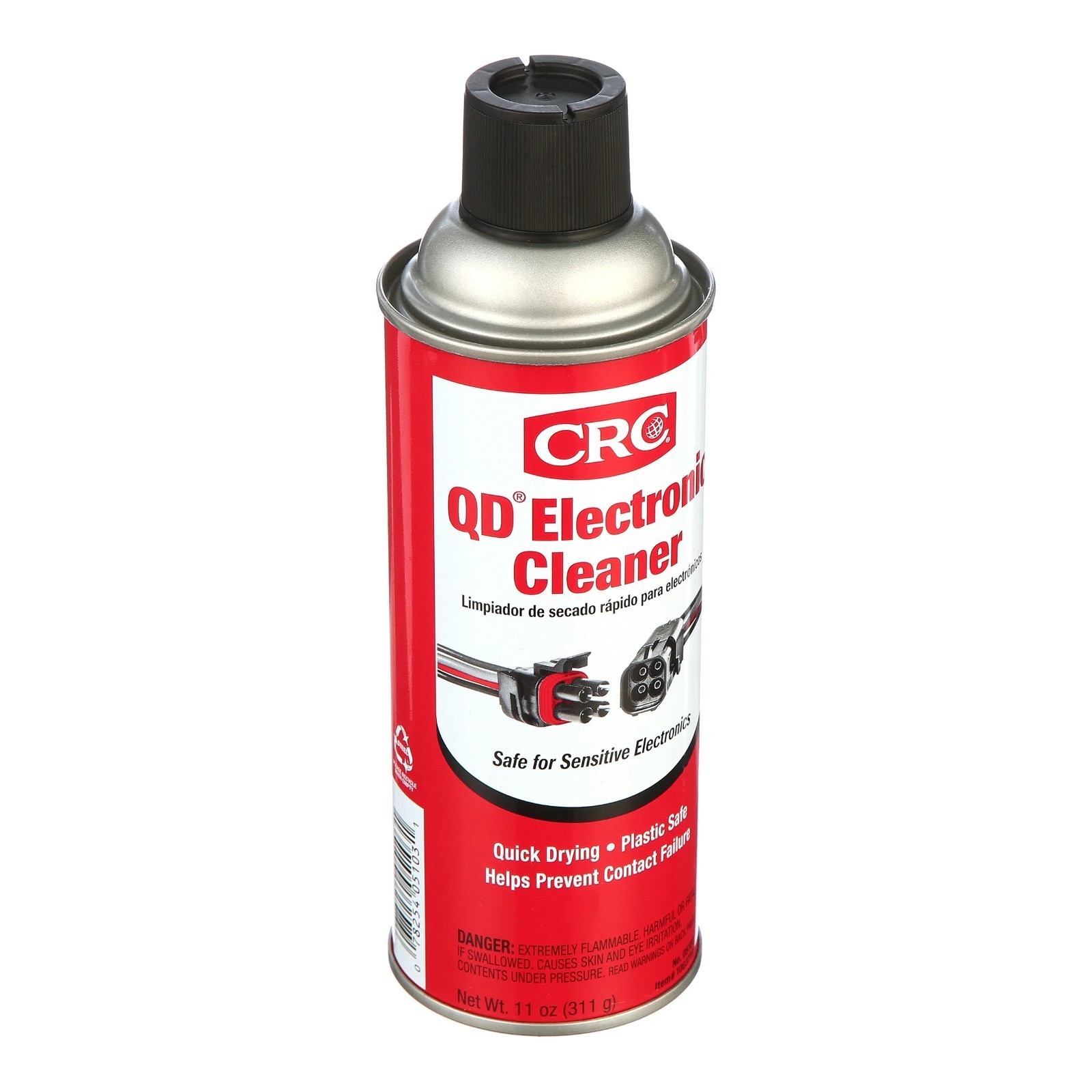 CRC Electronic Cleaner Spray, Quick Dry Aerosol for Sensitive Electronics,11 oz.
