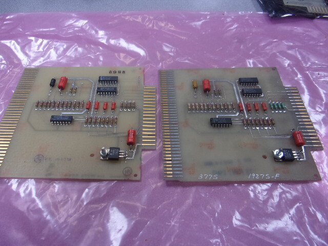 lot of 2 UNIVERSAL INSTRUMENTS PCB, 19275000, 4 SENSOR rev. F