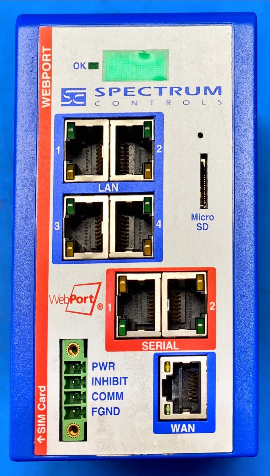 Spectrum WP-R-3G-SW-I WebPort Ethernet & Cellular Connectivity FREE SHIPPING