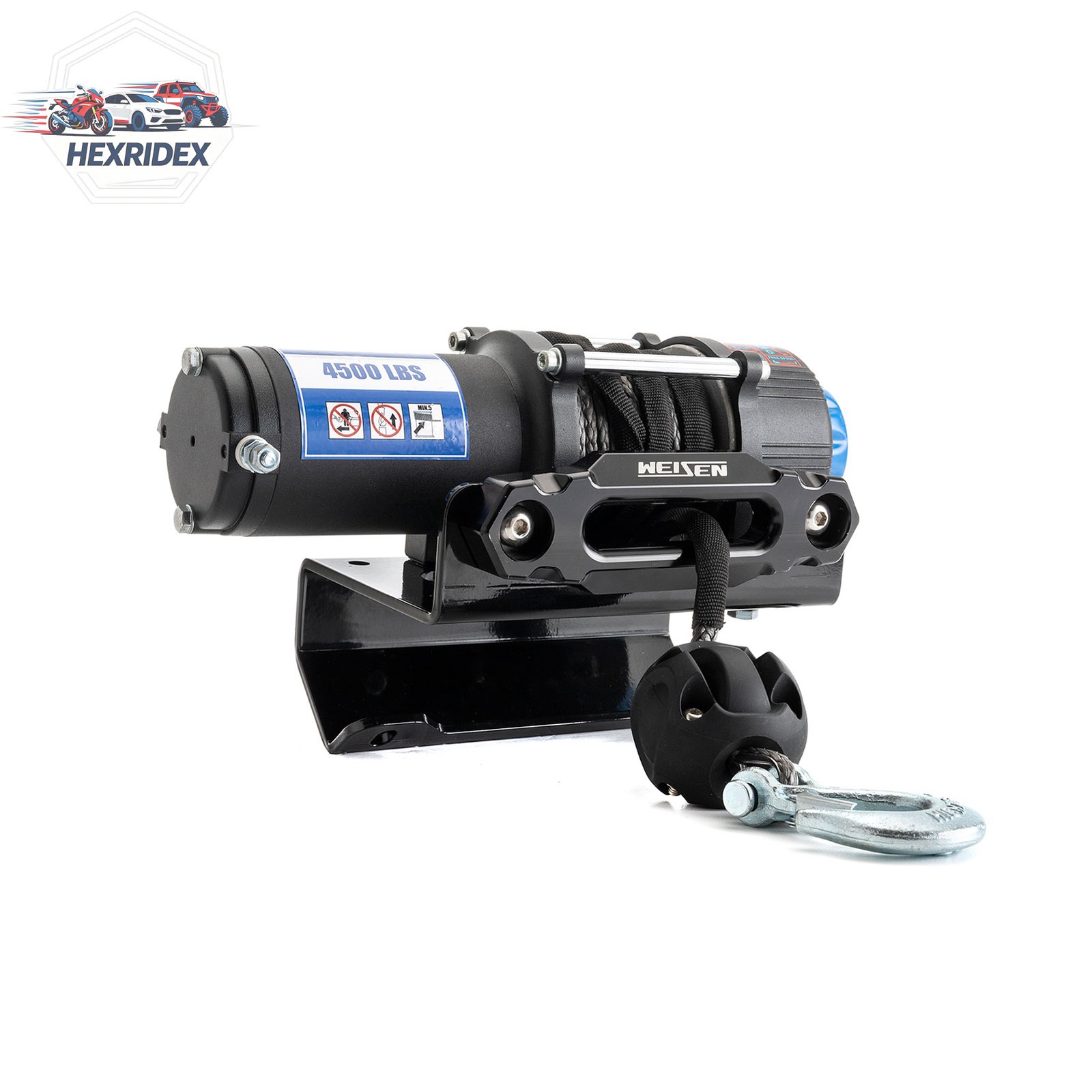 UTV 4500lb 12V Electric Winch Mount Kit For Can Am Defender HD5/8/10 2016-2026