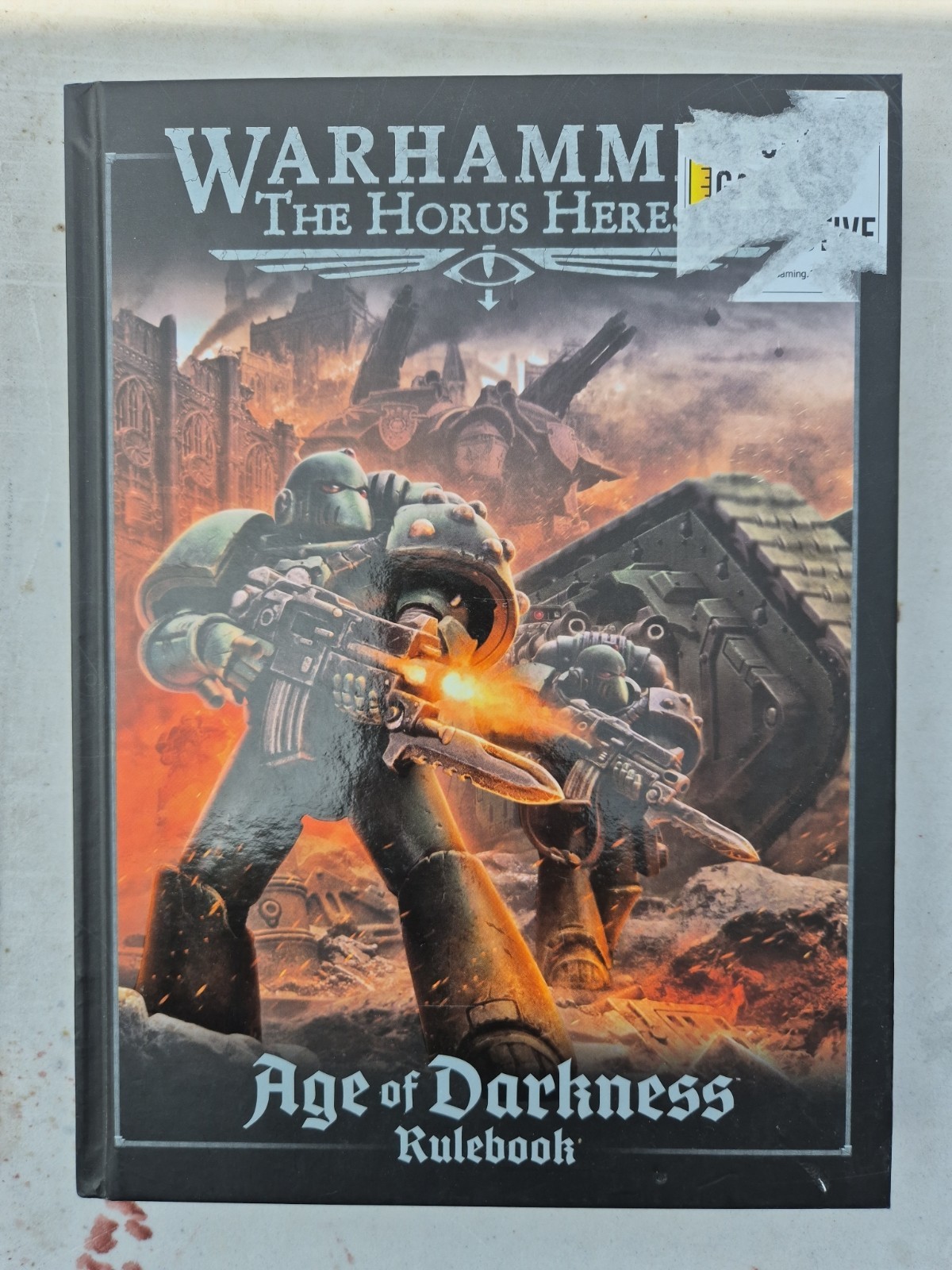 Warhammer 40k Horus Heresy Age Of Darkness Rulebook 2nd Edition Hardcover