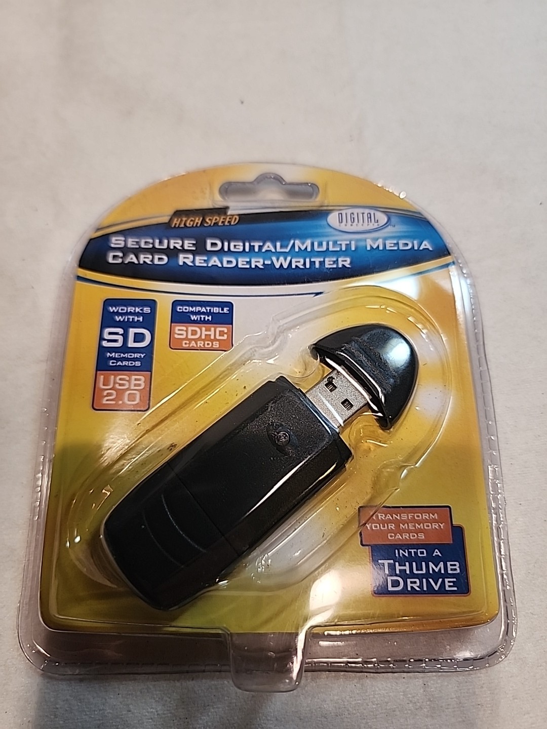 Digital Concepts Multi Media Secure Digital Card Reader/Writer-NEW