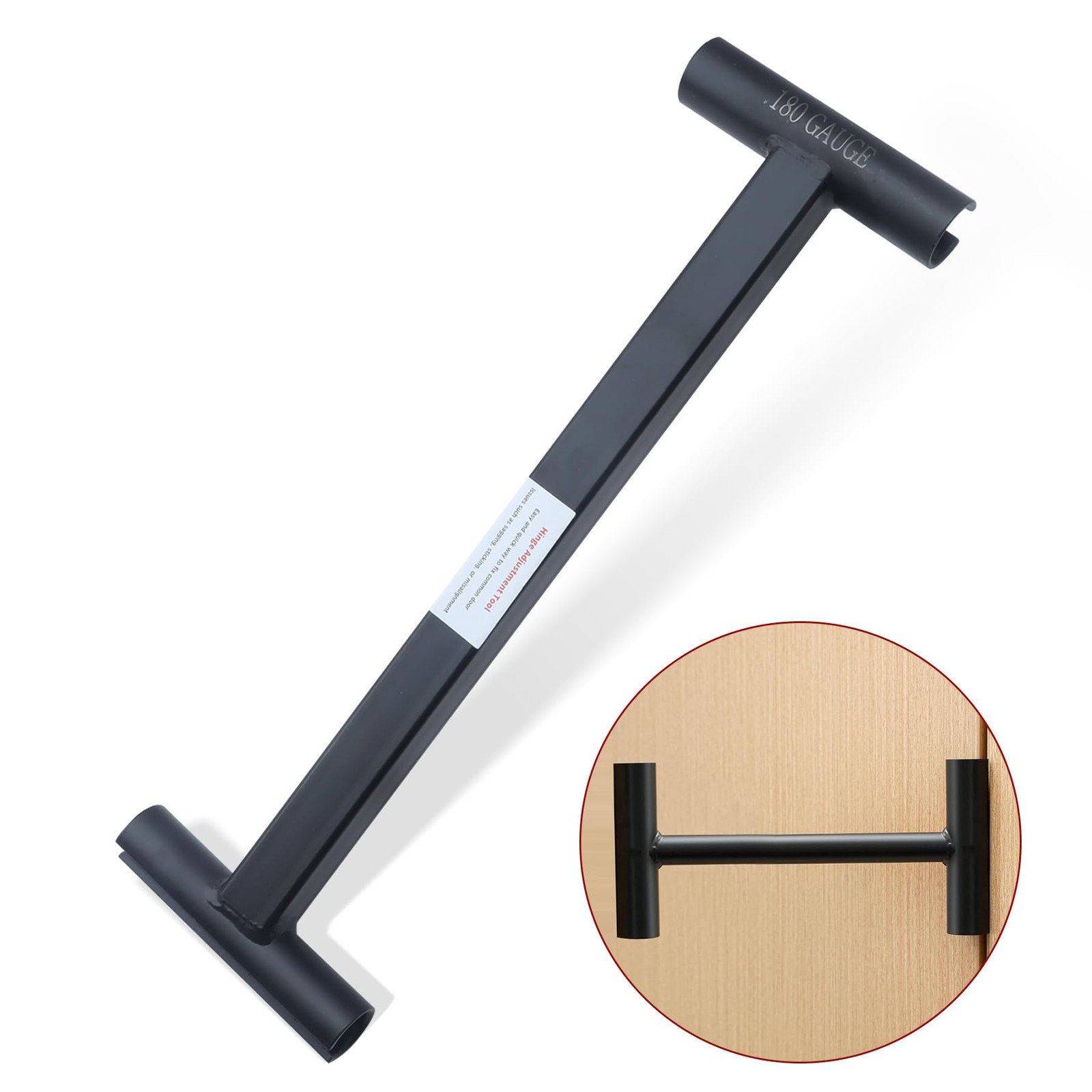 Heavy Weight .134 and .180 Gauge Commercial Door Hinge Adjustment Tool for St...