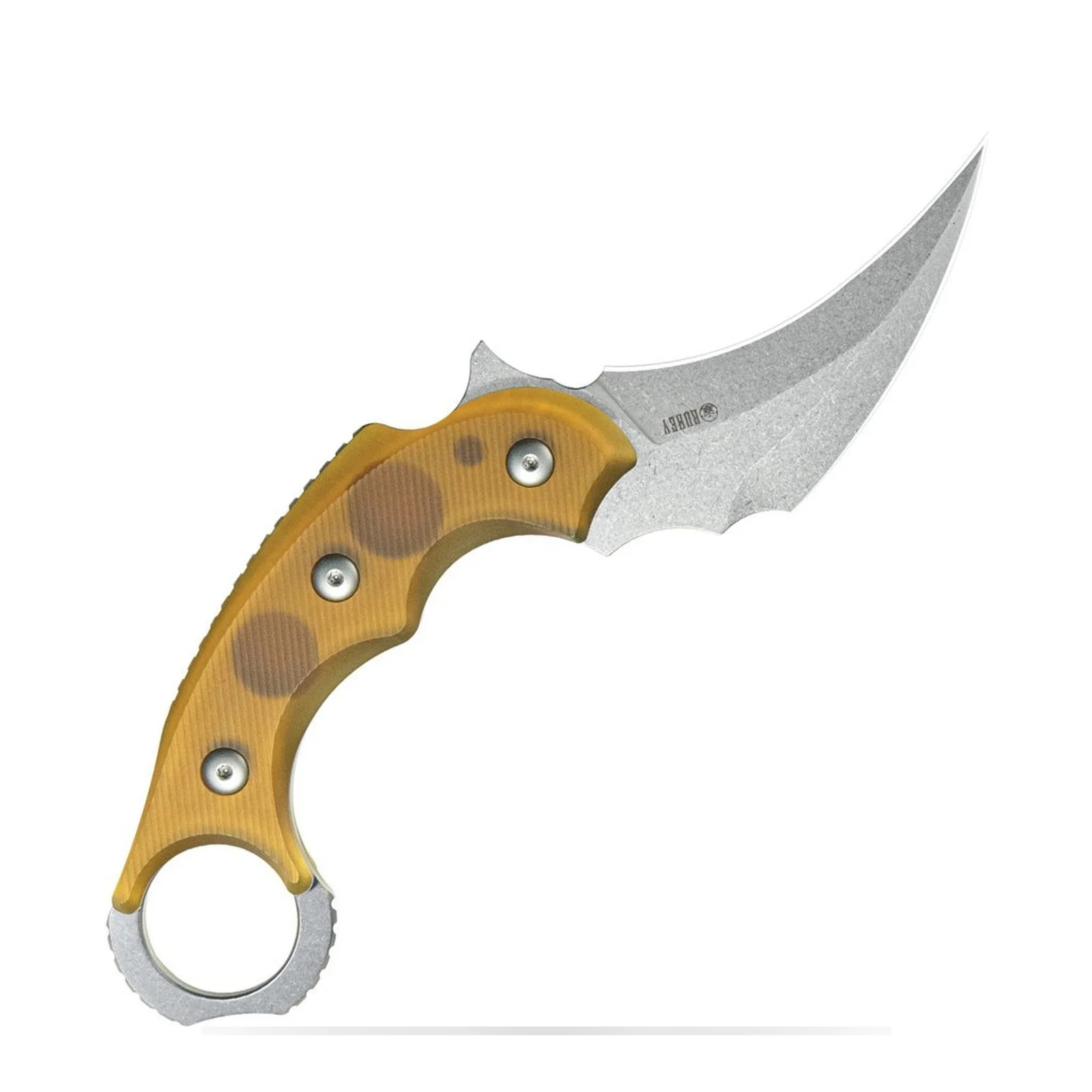 Kubey Velociraptor KUB448B Fixed Blade Knife Ultem Handle Tactical Survival Tool