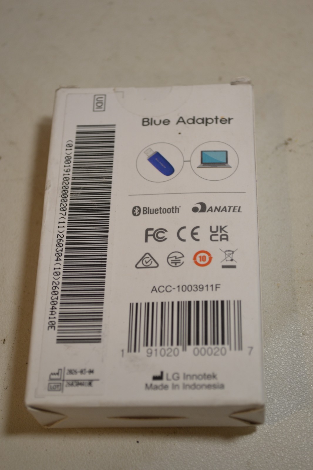Lg Blue Adapter Bluetooth Usb Dongle Acc-1003911F