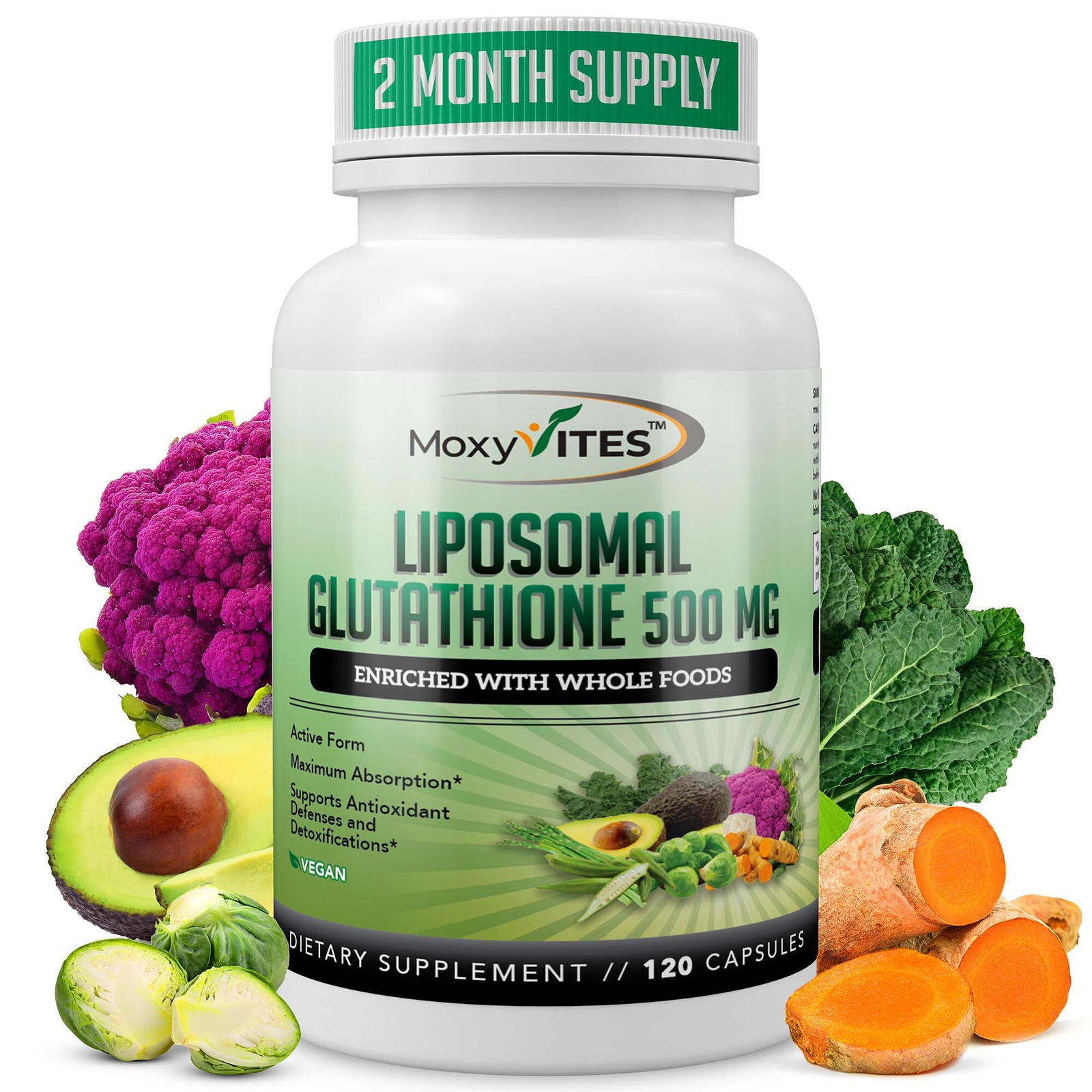 Liposomal Glutathione Supplement, Pure Reduced, Active Form
