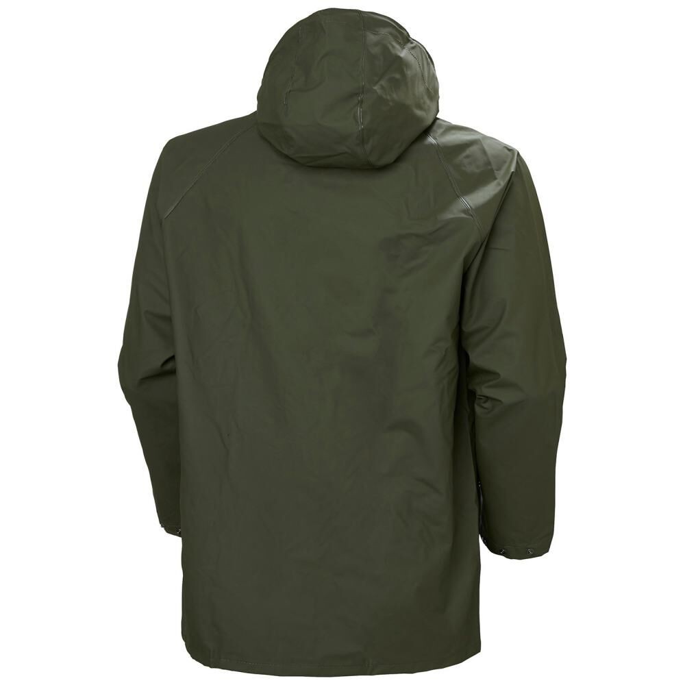 Helly Hansen Mandal Rain Jacket Polyester Army Green 3X