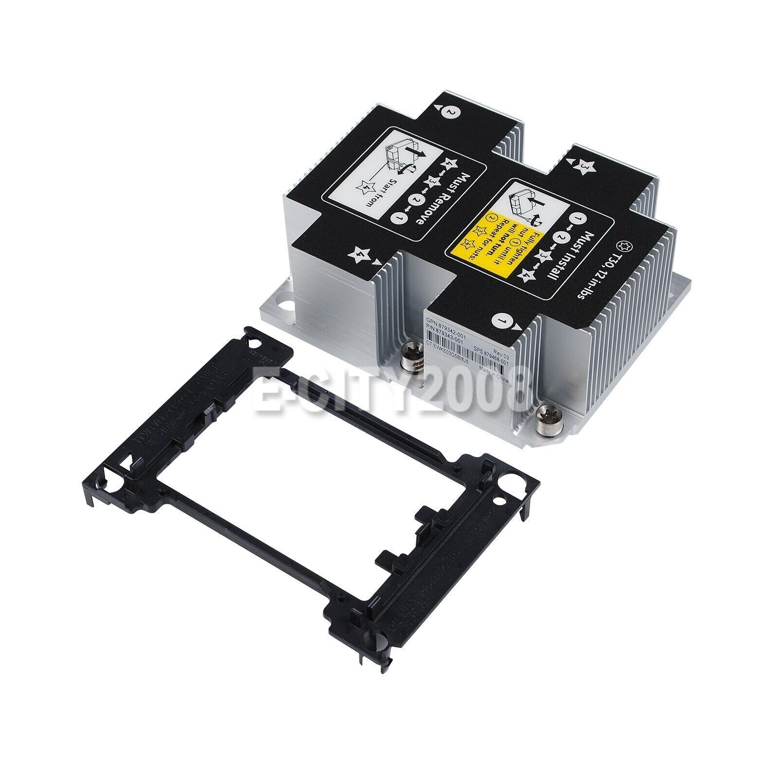 NEW Heatsink 879342-001 879343-001 879468-001 for HP ProLiant ML350 GEN10 G10