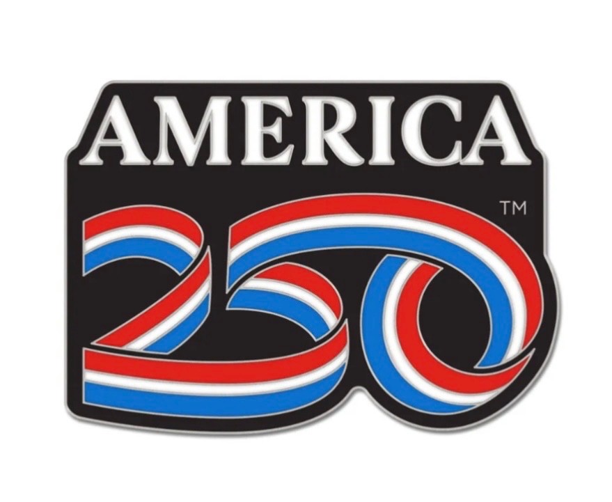 America 250 Anniversary Pin United States 1776 2026 JULY 4TH USA