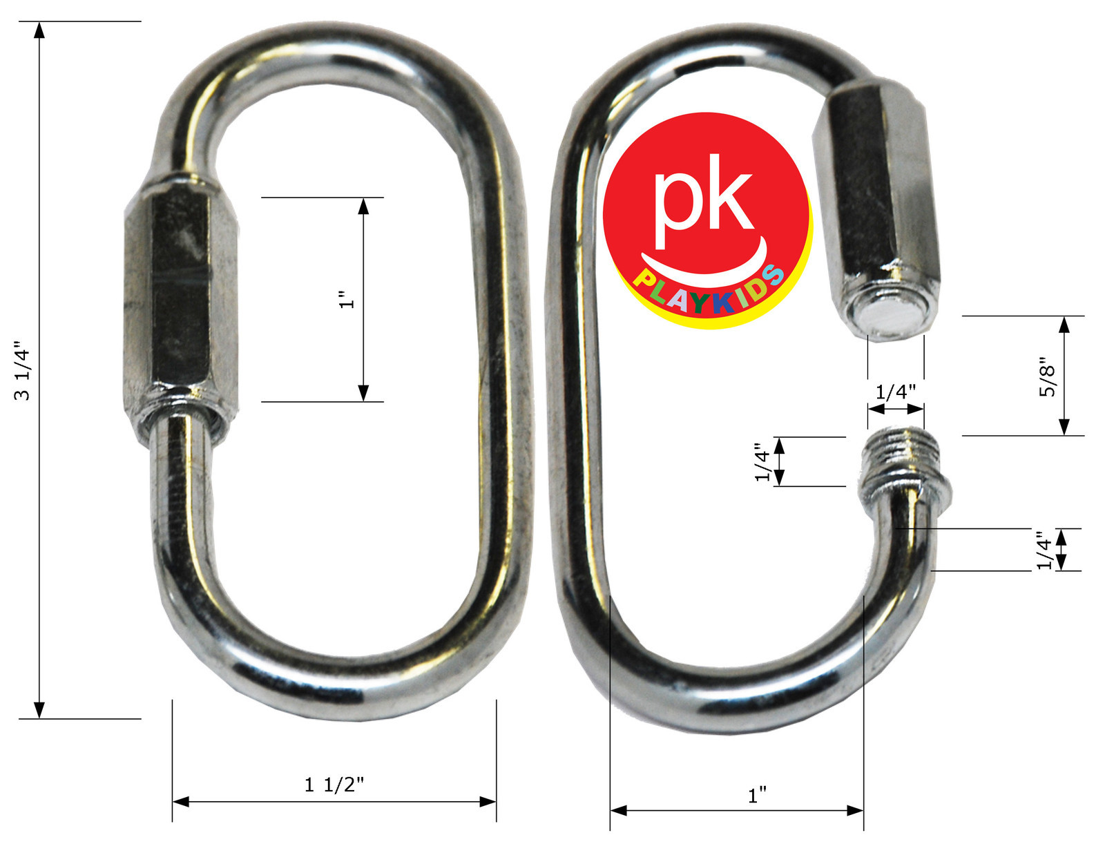 Swing Set (8) Quick Link Hooks connector hardware play set swing seat quicklink