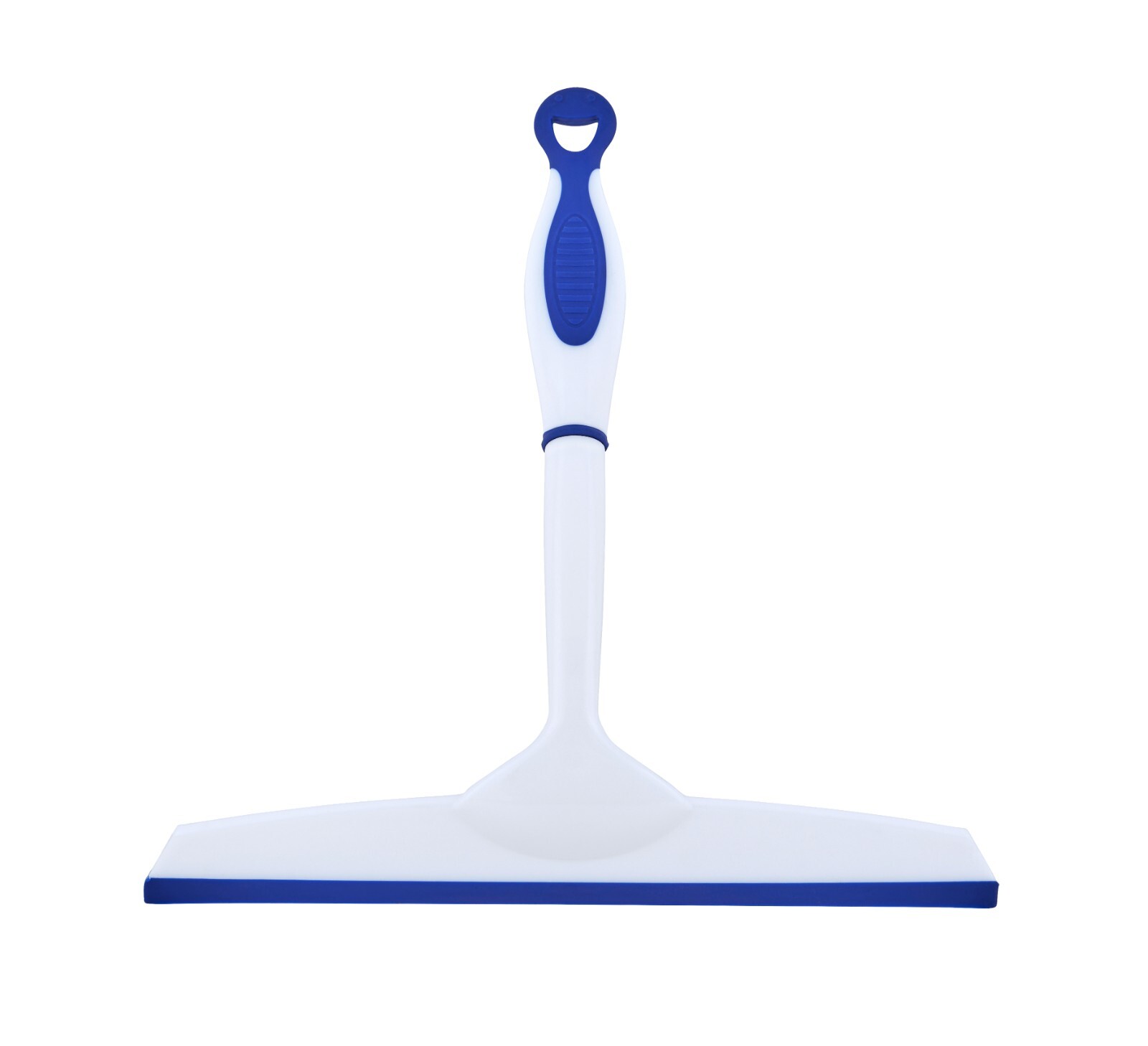 Superio 10" Window Rubber Squeegee with Hanging Loop, Blue