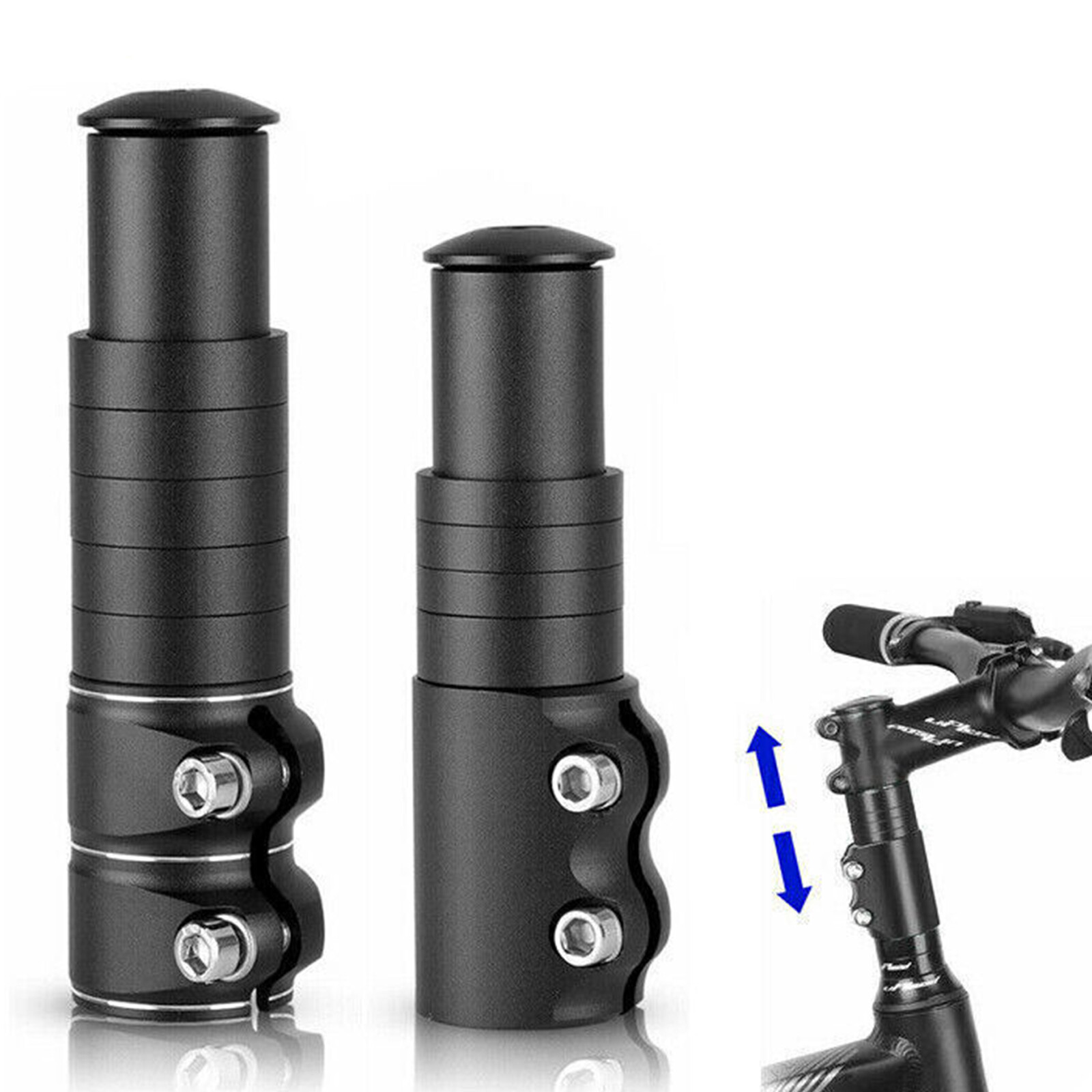 Mountain Bike Handlebar Fork Riser Extension Extension Heads Up Adapter