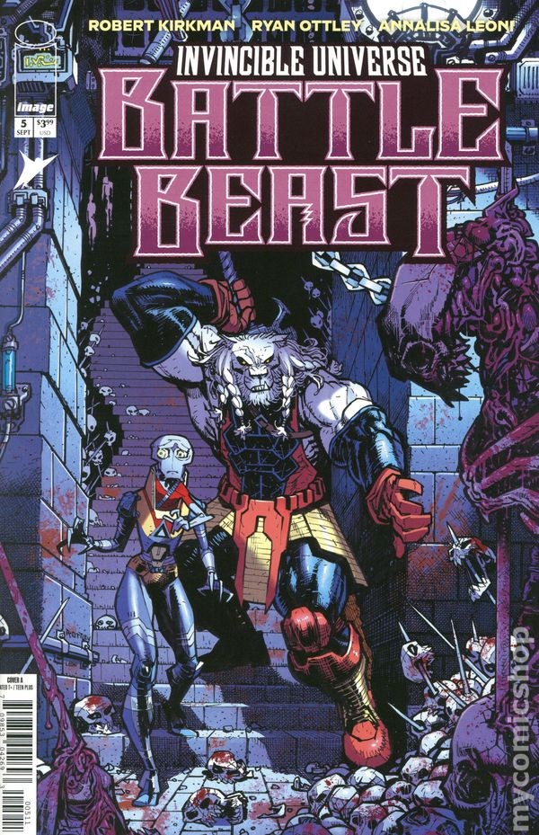 Invincible Universe Battle Beast #5A NM 2025 Stock Image