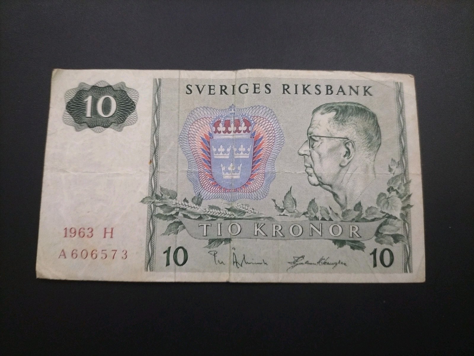 Sweden 10 Kronor 1963