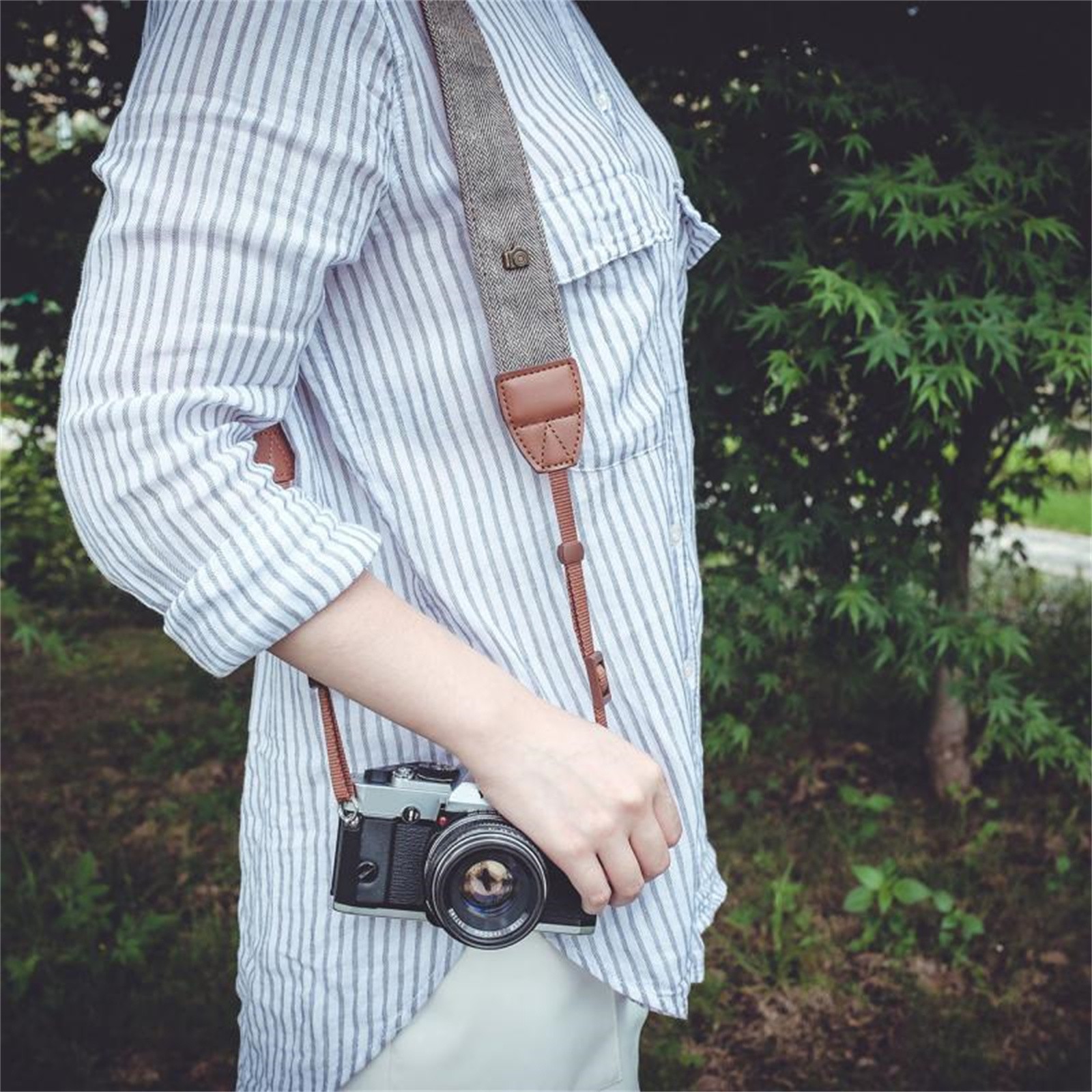 New DSLR Camera Strap Adjustable Shoulder Neck Strap For Nikon For Sony Camera e