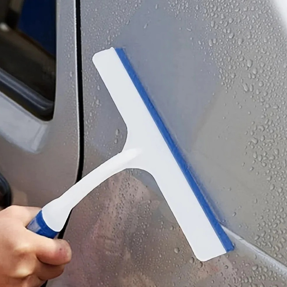 T-Style Car Snow Scraper Squeegee for Front & Rear Windshield Ice Removal